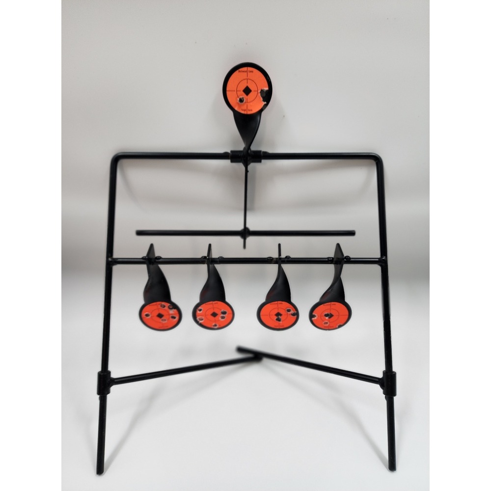 Birchwood Casey Gallery Resetting Target Airgun Rimfire Steel Plinking System